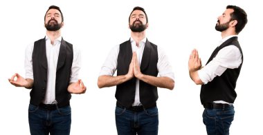 Serin adam zen bulunduğu ayarla