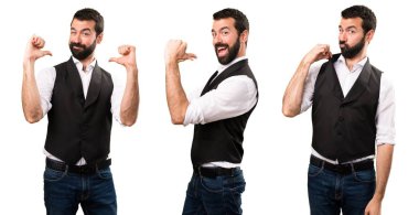 Cool adam kendisiyle gurur kümesi