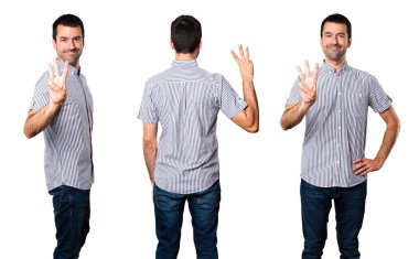 Yakışıklı adam üç sayım kümesi