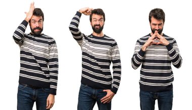 Adam kümesiyle şüpheleri sakal