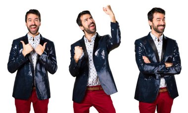 Ceket ile şanslı adam