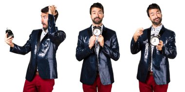 Ceket vintage saat tutan adamla