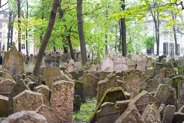Židovský hřbitov v Praze — Stock fotografie