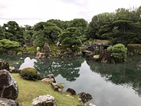 Gyönyörű park Japánban — Stock Fotó