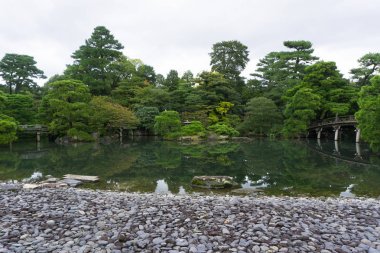 Japonya 'daki güzel park.