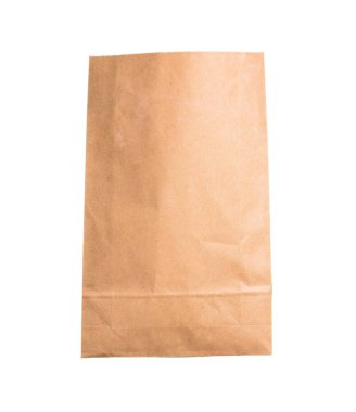 İzole beyaz arka plan üzerinde çanta