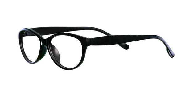 Óculos sobre fundo branco isolado — Fotografia de Stock