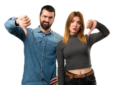 Erkek ve kadın kötü sinyal verme