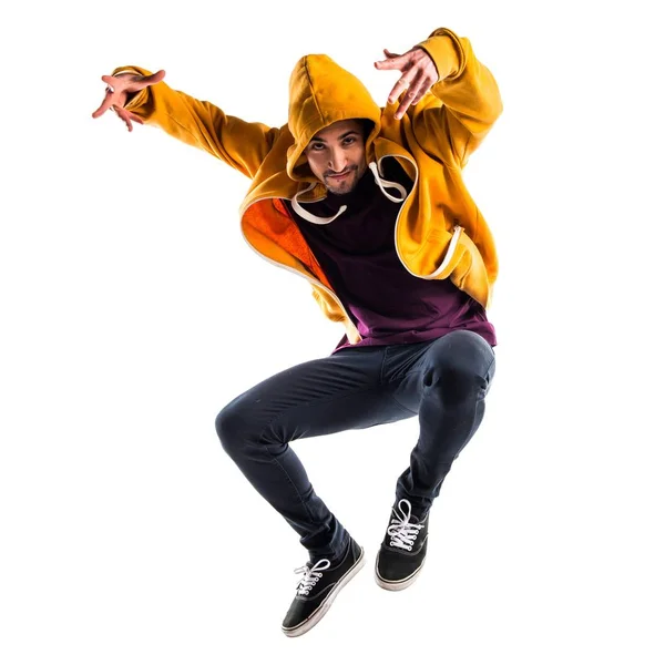 Man dansende Streetdance — Stockfoto