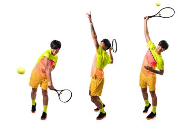 Asya tenis oyuncu adam