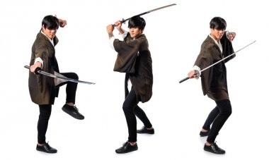 Katana adamla Asya samuray