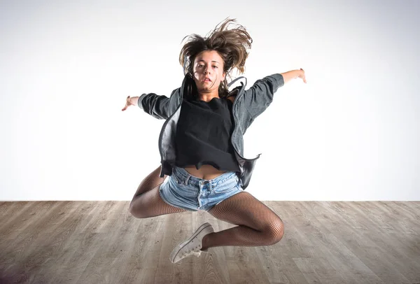 Adolescente ballerina hip-hop — Foto Stock