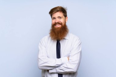 Uzun sakallı bir iş adamı, izole bir geçmişi var.