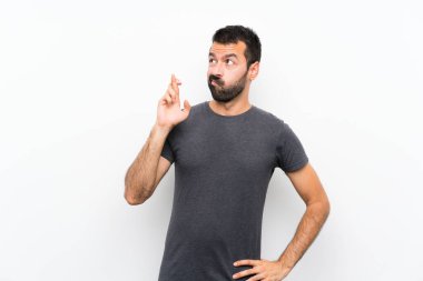 Soyutlanmış beyaz bir geçmişi olan genç yakışıklı bir adam şans diliyor ve en iyisini diliyor.