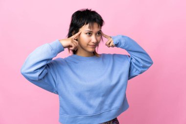 Genç Uruguaylı kadının pembe bir geçmişi var. Şüpheleri ve düşünceleri var.