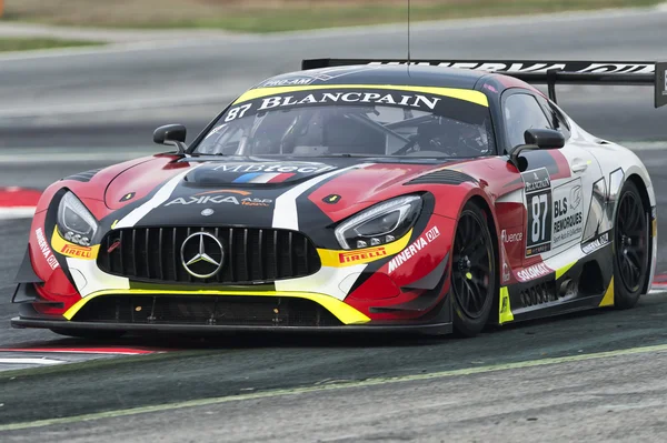 Mercedes AMG GT3. Campeonato de Blancpain GT Series — Foto de Stock