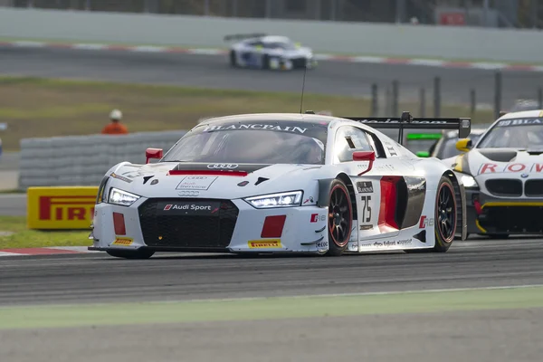 アウディ R8 Lms Gt3. ブランパン GT シリーズ チャンピオンシップ — ストック写真