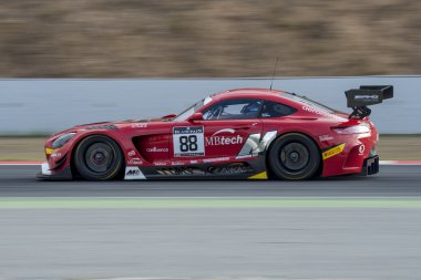 Mercedes Amg Gt3. Blancpain Gt Serisi Şampiyonası 