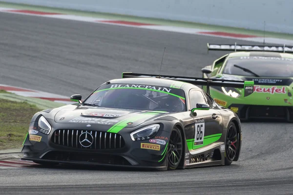 メルセデス Amg Gt3. ブランパン GT シリーズ チャンピオンシップ — ストック写真