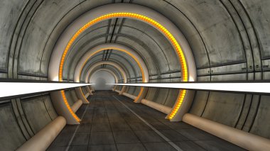 3D Scifi iç