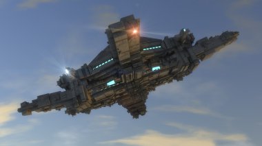 3D alien Ufo  