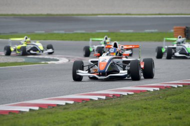 Driver Hugo Chevalier.  Championnat de France F4