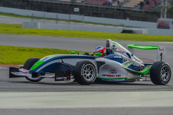 Driver Marvin Klein.  Championnat de France F4 — ストック写真