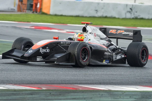 Driver Vitor Baptista.  Formula V8 3.5 — Stock fotografie