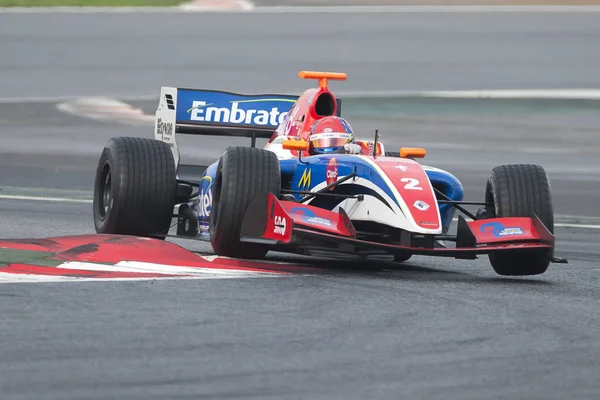 Fahrer Pietro Fittipaldi. Formel v8 3,5 — Stockfoto