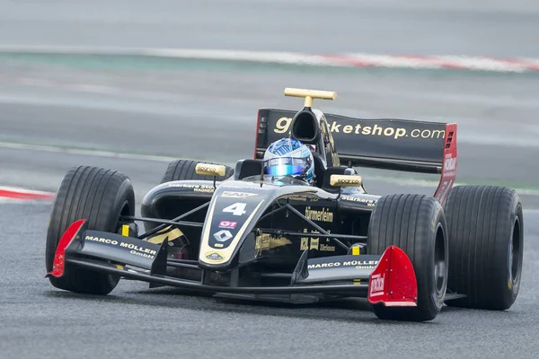 Fahrer roy nissany. Formel v8 3,5 — Stockfoto