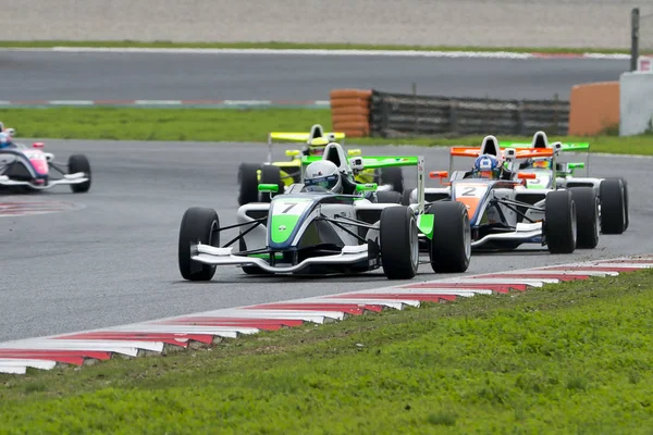 Driver Aleks Karkosik.  Championnat de France F4 — ストック写真