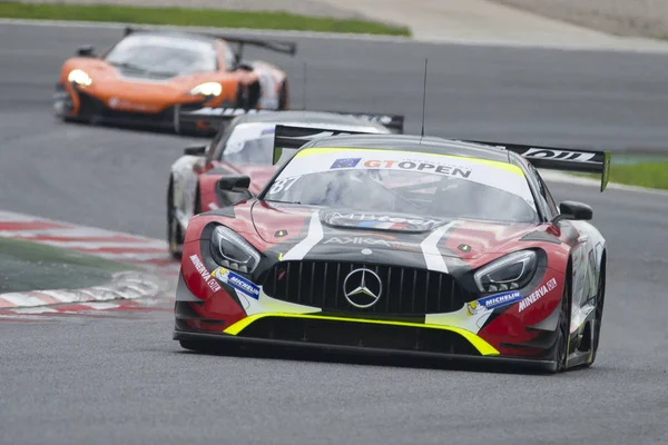 メルセデス Amg Gt3。 国際 Gt Ope します。 — ストック写真