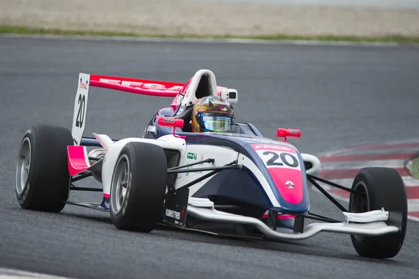 Motorista Yifei Ye. Campeão de França F4 — Fotografia de Stock