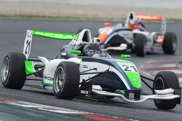 Conductor Jean-Baptiste Mela. Championnat de France F4 —  Fotos de Stock