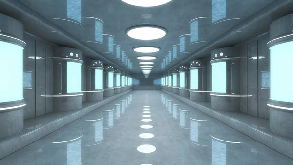 SCIFI futuristic interior