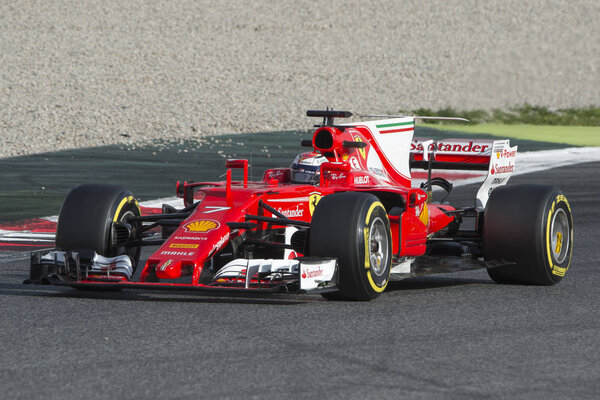 Driver Raikkonen.  Team Ferrari