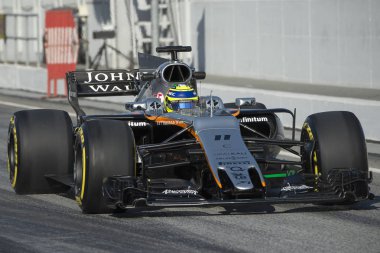 Sürücü Sergio Perez. Takım Force India