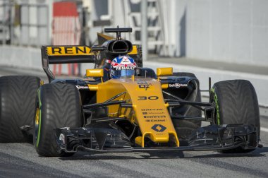 Sürücü Jolyon Palmer. Takım Renault