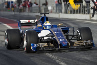 Sürücü Ericsson. Takımı Sauber