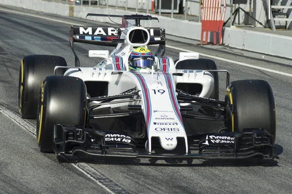 Bestuurder Felipe Massa. Team Williams — Stockfoto