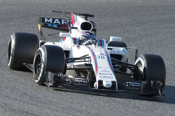 Motorista Lance Stroll. Equipa Williams — Fotografia de Stock