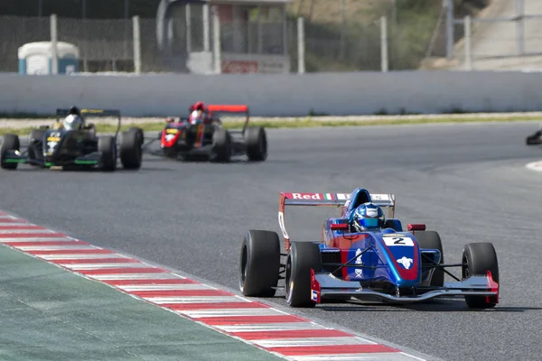 Conductor Erwin Creed. Equipo de Fórmula Motorsport — Foto de Stock