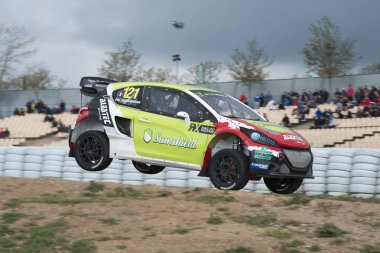 Philippe Maloigne.  Barcelona FIA World Rallycross 