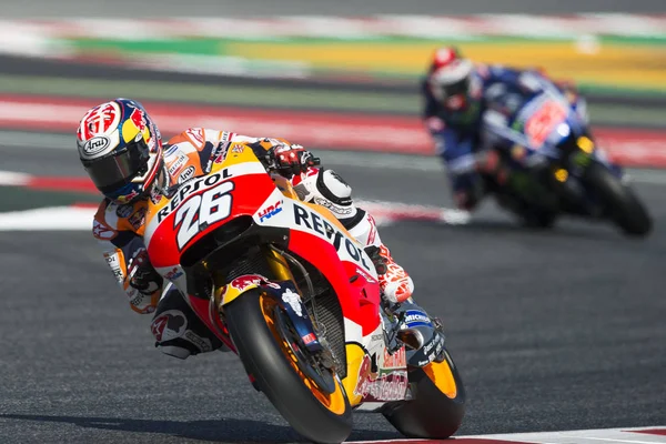 Autista Dani Pedrosa. Repsol Honda Team. Gran Premio dell'Energia Mostro della Catalogna — Foto Stock