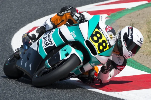 Conductor Cardus González, Ricky. Moto3. Equipo Stylobike. FIM CEV Repsol —  Fotos de Stock