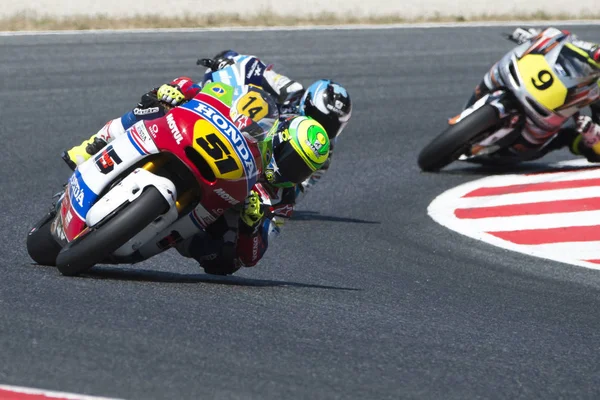 Conductor Granado Santos, Eric. Moto2. Equipo alentador. FIM CEV Repsol Internacional —  Fotos de Stock