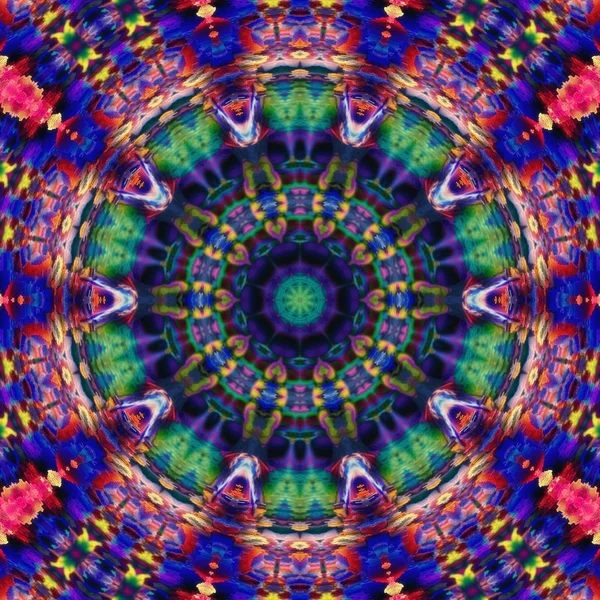 Abstracte Patroon Mandala Achtergrond — Stockfoto