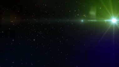 Soyut disko ışıkları tanıtımı