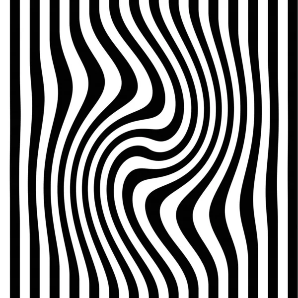 Beyaz Siyah Çizgilerle Görsel Efekt — Stok fotoğraf