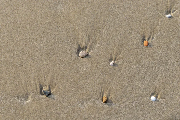 Pietre Una Spiaggia Spagna — Foto Stock